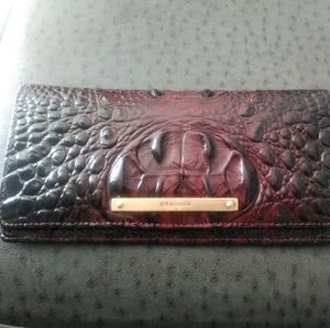 Brahmin Ady Wallet in Cocoa